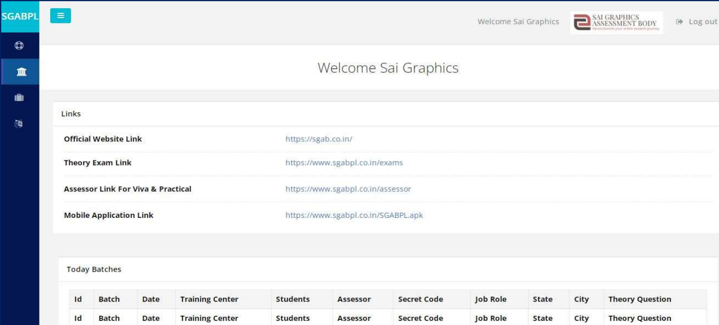 SGABPL Admin Dashboard
